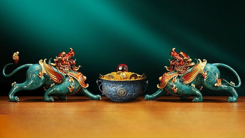 Bronze Pixiu Statue – Chinese Art Decor & Cultural Symbol